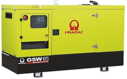 Дизельный генератор Pramac GSW 65 D в кожухе