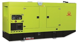 Дизельный генератор Pramac GSW 705DO в кожухе с АВР