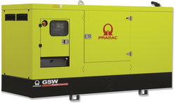 Дизельный генератор Pramac GSW 80 D в кожухе