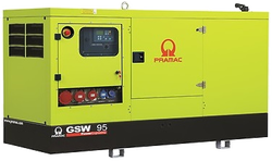 Дизельный генератор Pramac GSW 95 P в кожухе