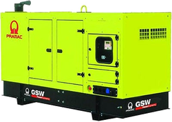 Дизельный генератор Pramac GSW 110 V в кожухе