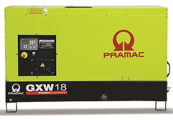 Дизельный генератор Pramac GXW 18 W в кожухе
