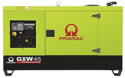 Дизельный генератор Pramac GXW 45 W в кожухе