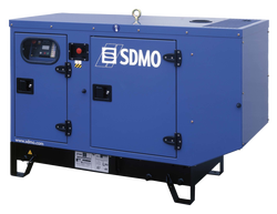 Дизельный генератор SDMO K 12M-IV в кожухе с АВР