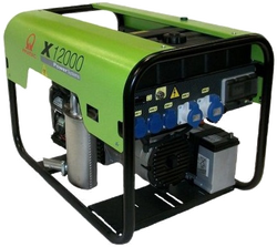 Бензиновый генератор Pramac X 12000 3 фазы с АВР