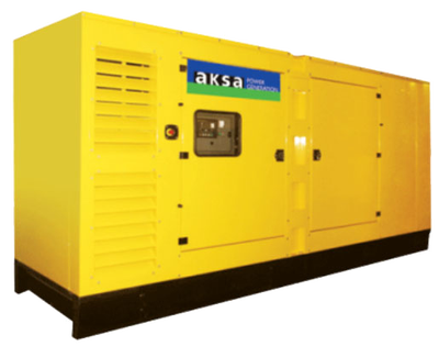 Дизельный генератор Aksa AC-400 в кожухе