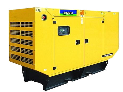 Дизельный генератор Aksa APD-145C в кожухе