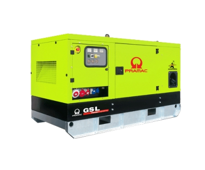 Дизельный генератор Pramac GSL 30 D в кожухе с АВР
