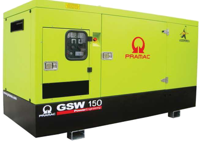 Дизельный генератор Pramac GSW 150 V в кожухе