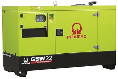 Дизельный генератор Pramac GSW 22 Y 1 фаза с АВР