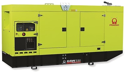 Дизельный генератор Pramac GSW 330DO в кожухе