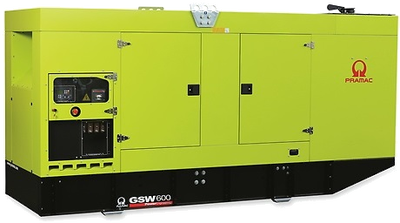 Дизельный генератор Pramac GSW 600 V в кожухе
