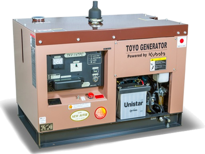 Дизельный генератор Toyo TKV-14TPC с АВР