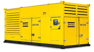 Дизельный генератор Atlas Copco QAC 800 с АВР
