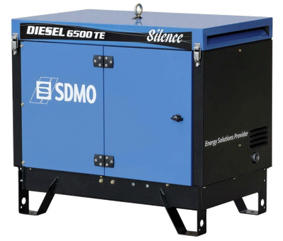 Дизельный генератор SDMO DIESEL 6500 TE SILENCE с АВР