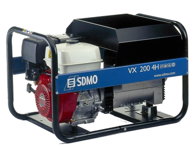 Бензиновый генератор SDMO VX 200/4 HC (VX 200/4 HS)